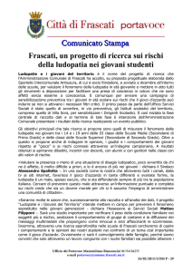 Scarica allegato - Comune di Frascati