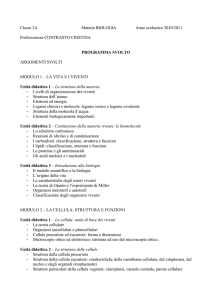 biologia 2A - Giotto Ulivi