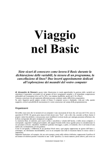 Viaggio - Commodore Italian pages