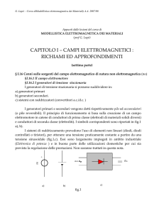 capitolo i – campi elettromagnetici