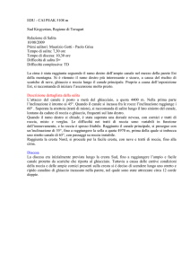 Relazione EDU CAI Peak - Scuola di Alpinismo "Leone Pellicioli"