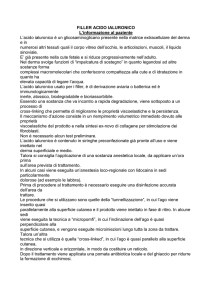 FILLER ACIDO IALURONICO - Dr Gaspare Andrea Gerardi