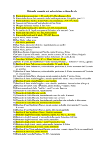 Didascalie immagini arte paleocristiana e altomedievale 1) Pianta di