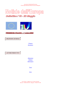 finanza - Associazione Industriale Bresciana