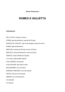 Romeo e Giulietta  doc file