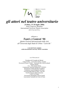 programma  - Urbino e Provincia