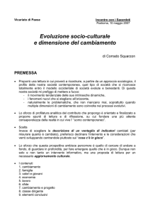 Mondo del lavoro e cultura del lavoro: quali cambiamenti