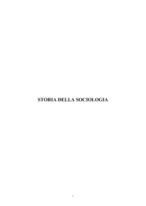 storia della sociologia