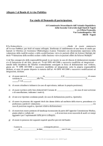 posiz - Università degli Studi della Campania Luigi Vanvitelli