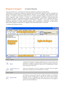 Miniguida di Geogebra