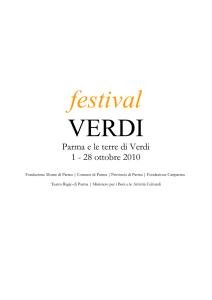 festival VERDI - Comunicati.net