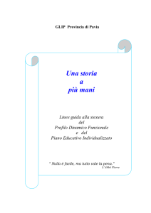 Linee guida alla stesura del P.D.F. e del P.E.I.