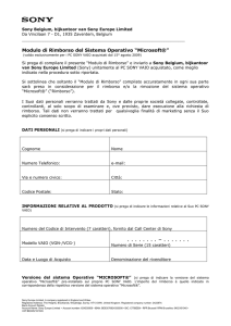 Reimbursement Form for Microsoft® OS