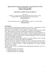 CO e farmaci interferenze FINE da Morini SPEDITO