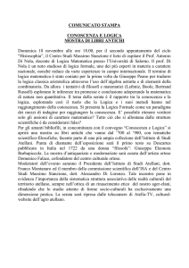 comunicato stampa - Alessandro di Lorenzo