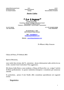 Le Lingue - TranslationDirectory.com