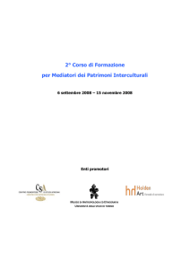 2° Corso di formazione per Mediatori dei