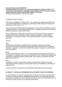Decreto Ministeriale 04/04/1997