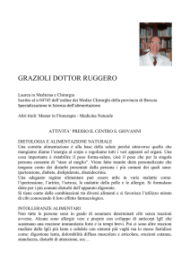 dott. grazioli ruggero - Centro Sanitario S.Giovanni Brescia