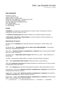curriculum_rossella_pruneti - Associazione Italiana Traduttori e