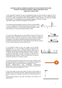 Raccolta esercizi aggiornata ad Aprile 2010