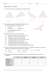 I triangoli - Mondadori Education
