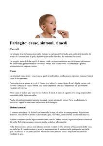 Faringite: cause, sintomi, rimedi Che cos`è La faringite è un