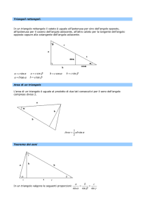 teoremi sui triangoli