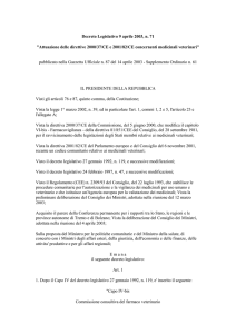 Decreto Legislativo 9 aprile 2003, n. 71 "Attuazione delle direttive