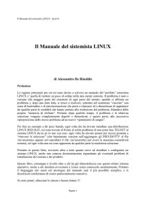 Il Manuale del sistemista LINUX