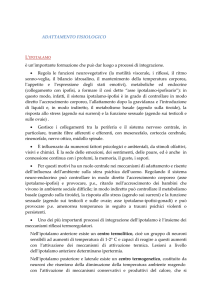 adattamento_fisiologico - Università degli Studi di Roma "Tor