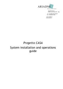 3 Descrizione software CASA