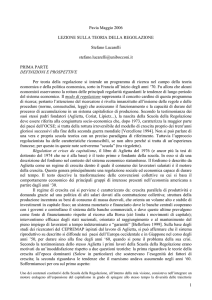 Lezione Lucarelli - Università degli studi di Pavia