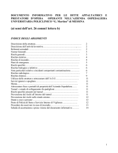 Documento informativo - Facoltà di Medicina e Chirurgia di Messina