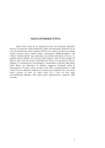 Introduzione - Pagine di filosofia e storia