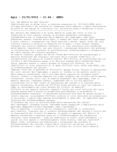 Agir - 21/01/2010 - 11:44 - (MED) - Almanacco della Scienza