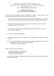 mat-criteri-e-griglia-valutazione - Istituto Comprensivo di Portovenere