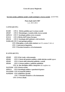 Corso di laurea Magistrale - Università degli Studi di Messina