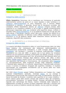 Effetti Quantistici onde elettromagnetiche 2008