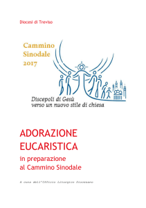 Adorazione eucaristica in preparazione al