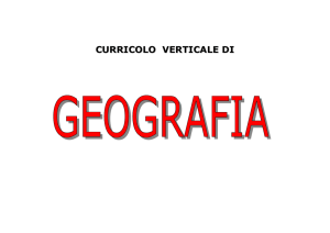 Geografia - IC Via Cutigliano