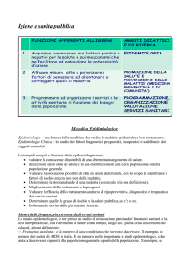 Igiene e sanita pubblica