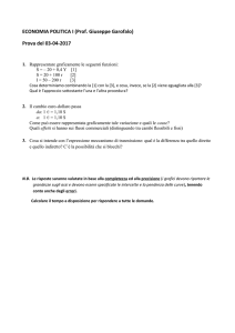 ECONOMIA POLITICA I (prof