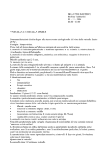 MALATTIE INFETTIVE Prof.ssa Tamburrini 11 – 11 – 2006 11:00