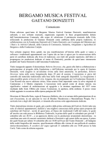 Comunicato - Comune di Bergamo