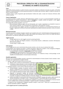 12f_Modulo Sicurezza_Procedura per la somministrazione di Farmaci