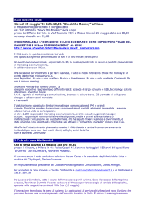 Newsletter n°19/2006 - Club del Marketing e della Comunicazione