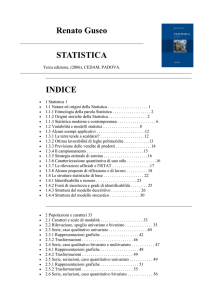 indice - Home | Scienze Statistiche