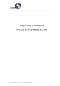5. Referenze - Chorus-Net,Oracle,BI,business intelligence,sap,erp