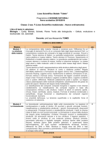 2F SCIENZE NATURALI - Liceo Scientifico Talete